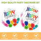 KHAIVI Turkey Thanksgiving Party Supplies Kit, Autumn Disposable Dinnerware Includes, Dessert Plates, Napkins for Fall party Dec