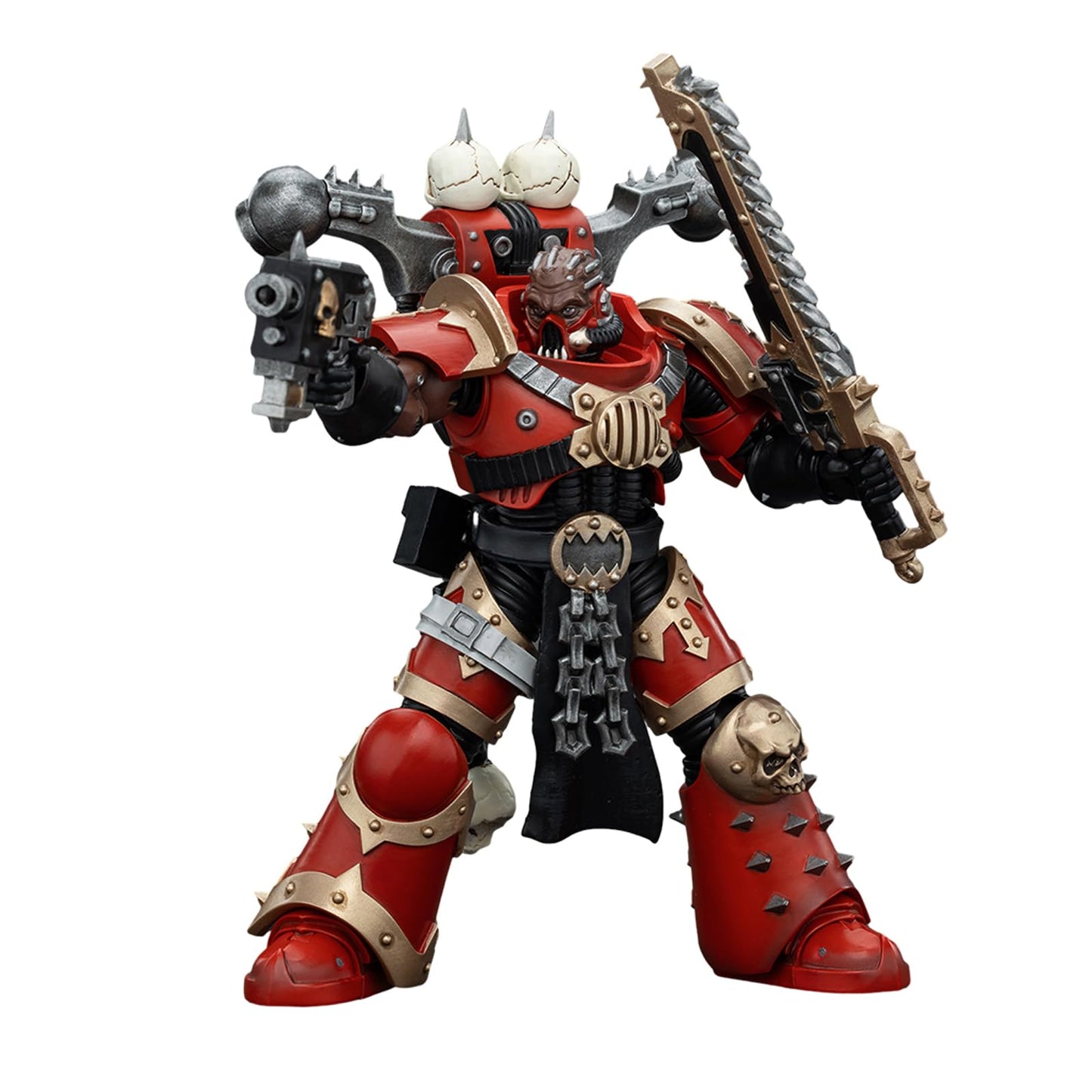 Pipigirl Joytoy Gw 40K Genuine License 1:18 Action Figure, World Eaters Khorne 7, 4.96 Inch Collectible Action Figures Sets