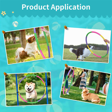 2 Pack Toy Color Hoop for Kids, Size Adjustable & Detachable Length Kids Adjustable Hoop Plastic Toys for Kids Adults Party Game