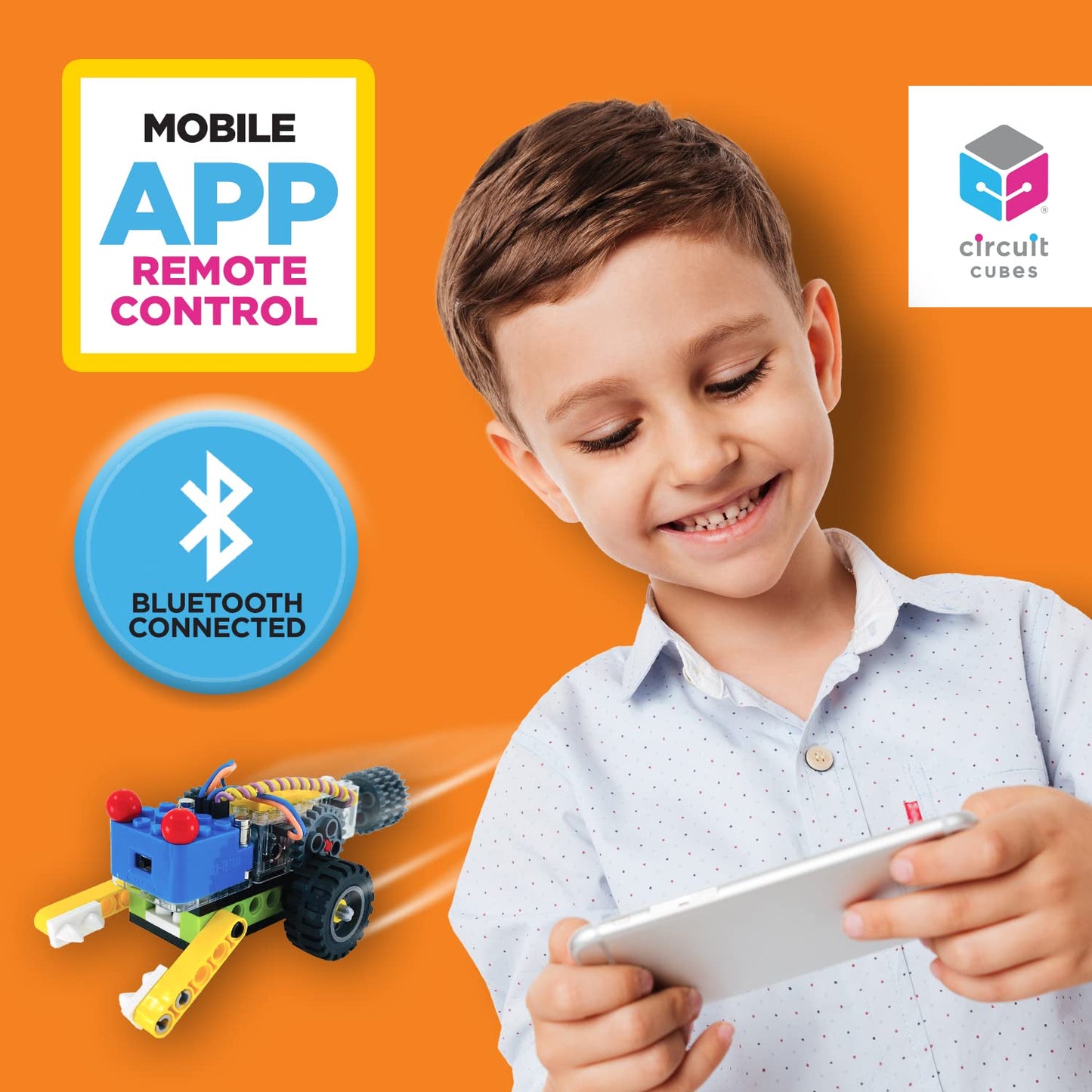 Circuit Cubes Monster Maker Kit – Remote Control Robotics Kit - Stem Learning Toy For Kids Age 8 And Up