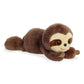 Aurora Adorable Flopsie Smiles Sloth Stuffed Animal - Playful Ease - Timeless Companions - Brown 12 Inches