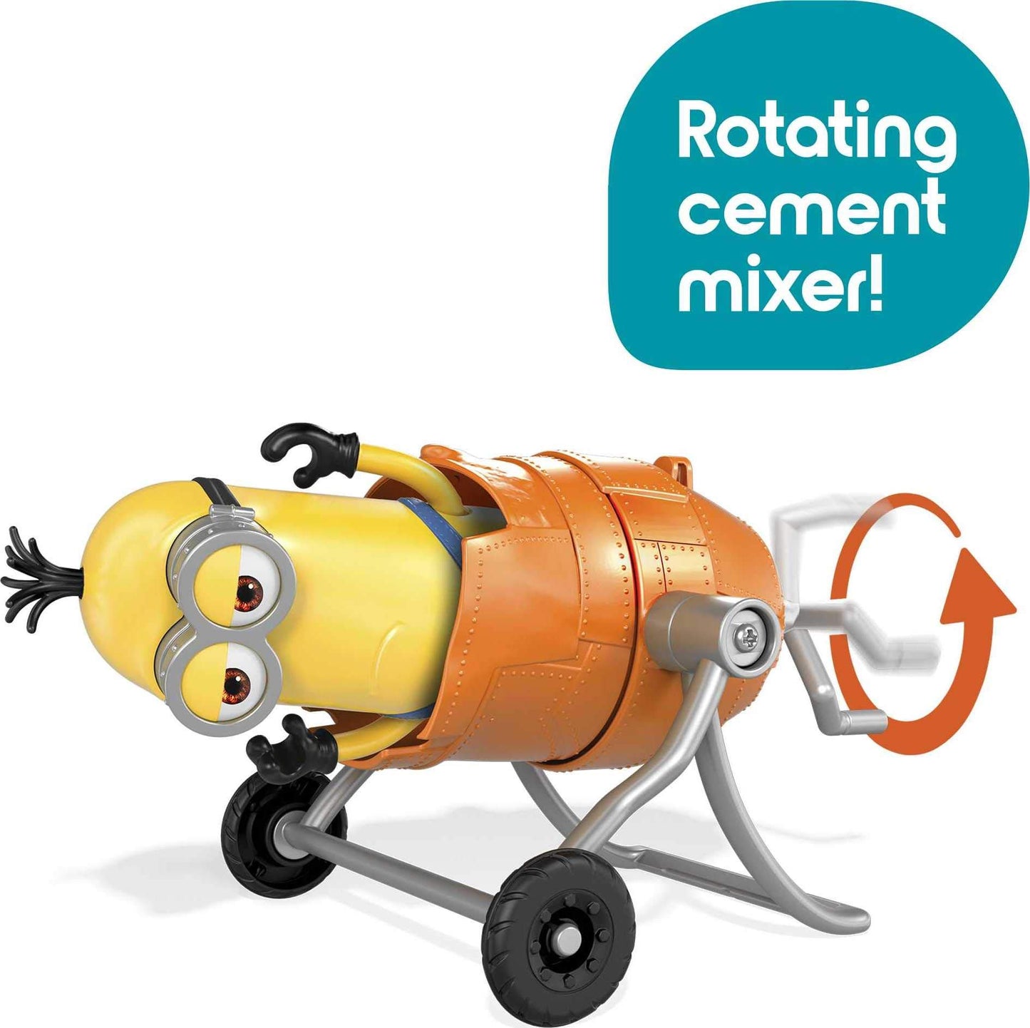 Minions: The Rise Of Gru Movie Moments Mixed Up Minions: Approx 4-In Action Figure Interactive Toy With Articulation & Movie Scene Construction Accessories Minion Fans