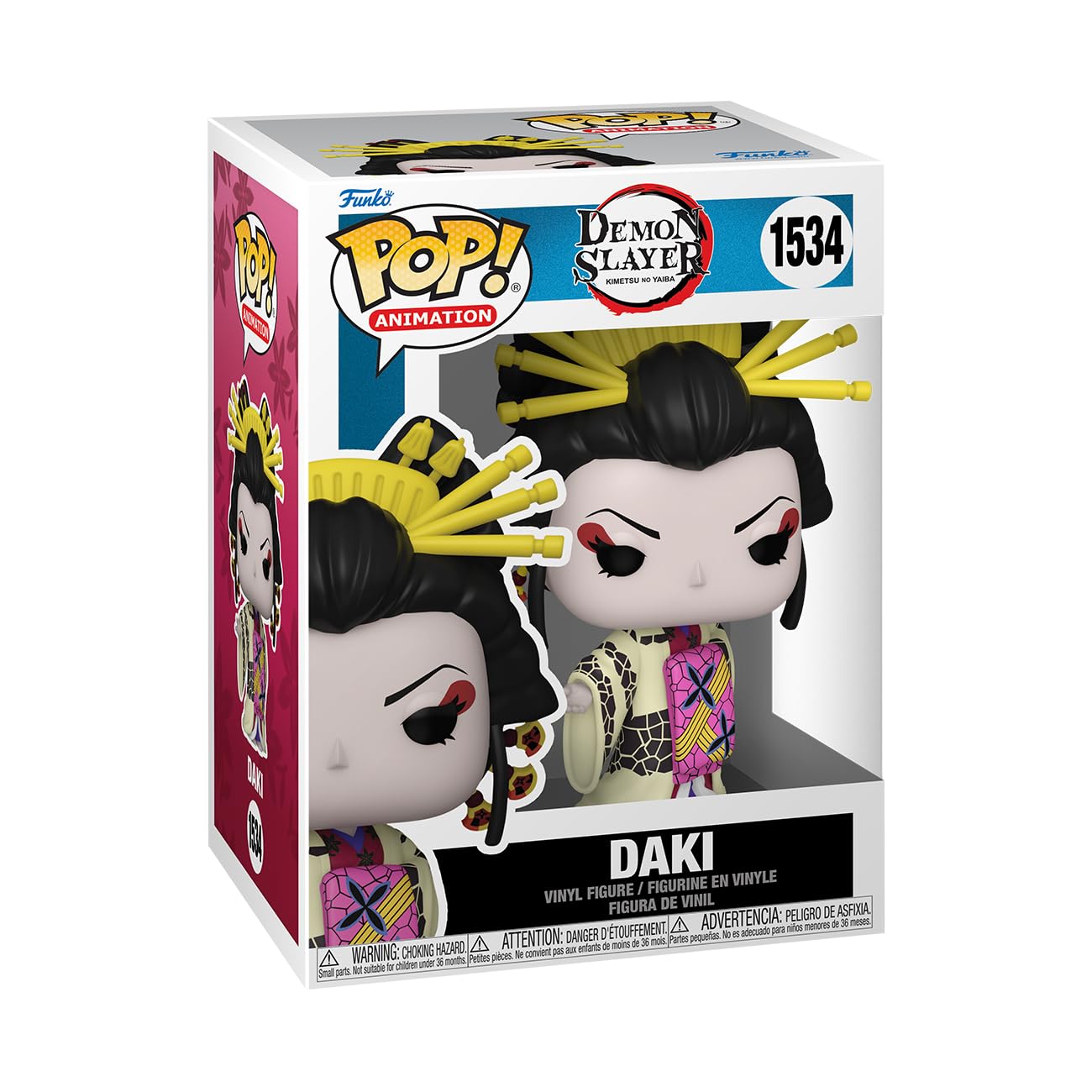 Funko Pop! Animation: Demon Slayer - Daki - Collectable Vinyl Figure - Gift Idea - Official Merchandise - For Kids & Adults - Anime Fans - Model Figure For Collectors And Display