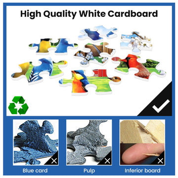 500 Piece Puzzles for mature-themeds Jigsaw Puzzles 500 Pieces Colorful Birds Jigsaw Puzzles Spring Season Farm Puzzle Bird Lover Puzzles 500 Pieces for mature-themeds enhanced Cardboard Puzzle Gift Toy