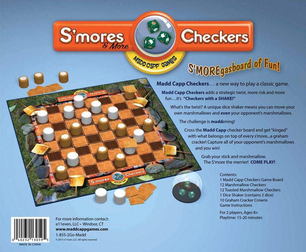 Madd Capp S'Mores & More Checkers