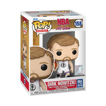 Funko POP! NBA Dirk Nowitzki Collectable Vinyl Figure - Multicolor - Model 67488 - Official Merchandise for Sports Fans