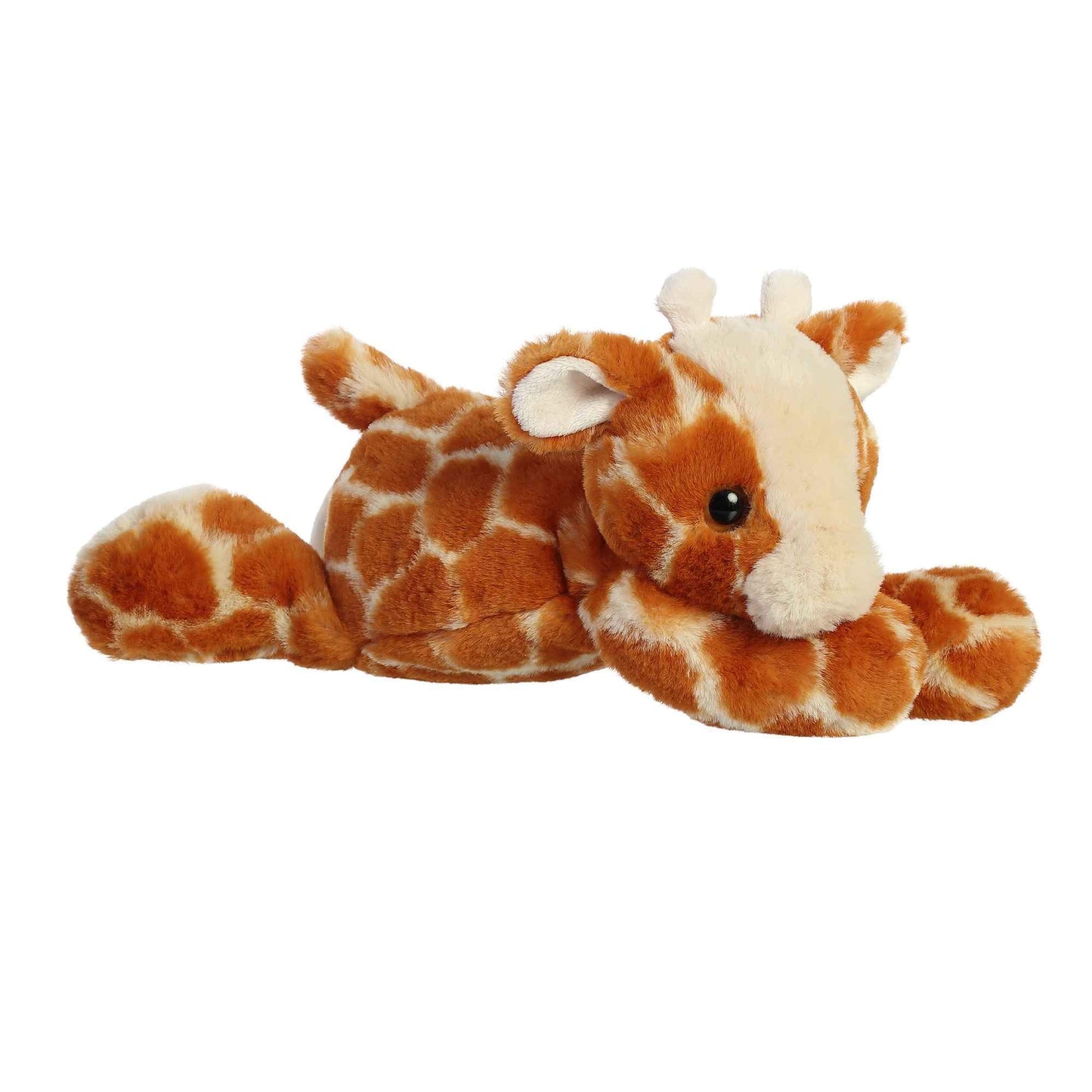 Aurora® Adorable Flopsie™ Gio Giraffe™ Stuffed Animal - Playful Ease - Timeless Companions - Orange 12 Inches