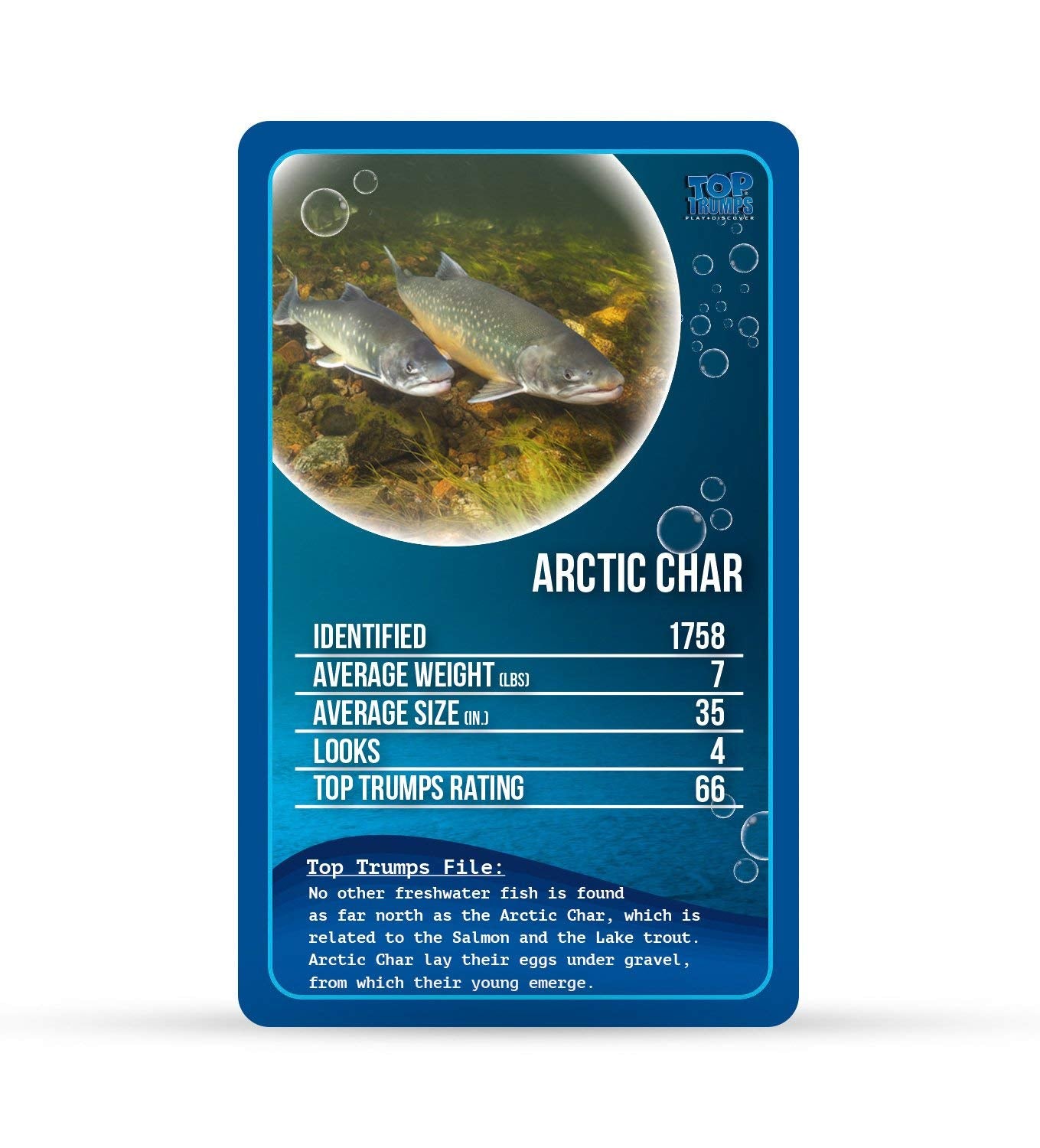 Freshwater Fish Top Trumps Card Game
