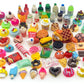 100 Pieces Miniature Food Drink Bottles Pretend Play Kitchen Game Party Toys Dollhouse