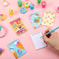Colarr 161 Pcs Operation Christmas Ice Cream Party Favors Stationery Set Includes Cup Notebook Pencil Sharpener Eraser Keychain