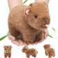 OUOZZZ Highland Cow Stuffed Animal - Mini Baby Scottish Cow Plush Toy - Soft & Realistic  Travel-Friendly & Portable Gift for Girls  Boys  Toddlers & Kids 9.4