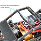 Rhinoesc Rhinorc W1 Chassis,Crawler Frame Chassis Kit,With Titanium Alloy Link Kit For 1/10 Rc Crawler Car (W1 Kit)