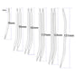 Vgoohobby 10Pcs Stainless Steel Steering Pull Rod Link Linkage Set Compatible with Axial SCX10 90046 90047 1/10 RC Crawler Car,3