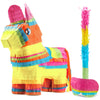 Cinco De Mayo Small Donkey Pinata For Kids Birthday Party, (12.5 X 15.5 X 4.5 In.) For Fun Fiesta Taco Party Supplies, Luau Event Photo Props, Mexican Theme Decoration, Carnivals Festivals, Taco Tuesday Event