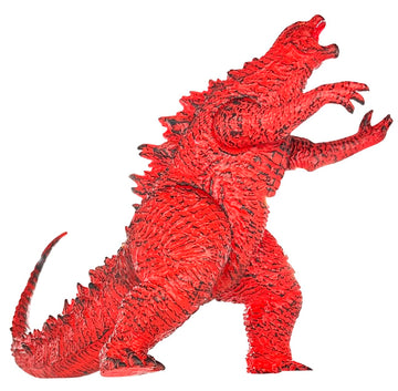 Twcare Fire Godzilla Vs. Kong 2021 Toy Burning Action Figure: Flaming King Of The Monsters, Movie Series Movable Joints Soft Vinyl, Travel Bag