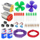Next Geek School Science Project Dc Motor Kit Item Loose In One Pack Multi Color