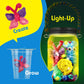 Xxtoys Crystal Growing Terrarium Kit - Crafts For Girls Ages 8-12- Create 12 Animals Science Kit For Kids - Light-Up Crystal Lan