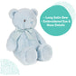 Gund Baby My First Friend Teddy Bear, Blue, Ultra Soft Animal Plush Toy For Babies And Newborns