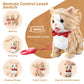 Yellow Pattern Leash Walking Cat Set Interactive Talking Toy Singing Dancing Kitten Mimicking Repeat What You Say Kitty Touch An