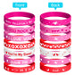 FEPITO 35 Pieces Valentines Day Rubber Wristband Silicone Wristbands Rubber Band Bracelets for Party Favors School Gifts Supplie