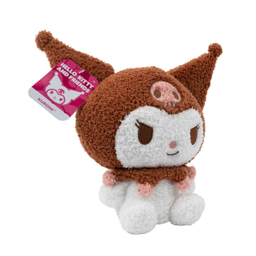 Hello Kitty And Friends 8' Kuromi Velveteen Plush - Officially Licensed Sanrio - Cute Soft Doll Stuffed Animal Toy Figure - Valentine'S Day & Easter Basket Stuffer Gift For Kids, Boys, Girls - 2+