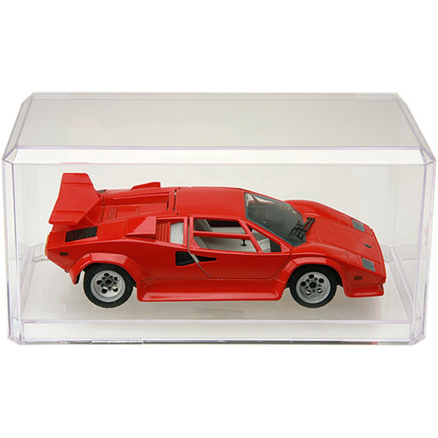 Pioneer Plastics 084C Clear Plastic Display Case For 1:32 Scale Cars, 8'' W X 3.75'' D X 3.5'' H (Mailer Box), Pack Of 4