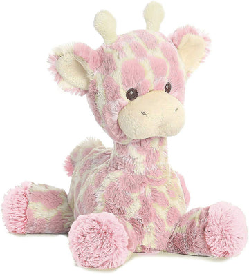 Ebba Loppy Giraffe Plush (Pink Plush)