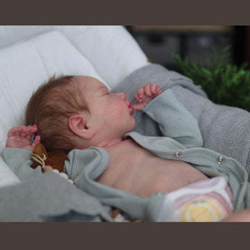 Cjzying Lifelike Reborn Baby Dolls - 19 Inch Newborn Realistic Baby Dolls Handmade Full Body Vinyl With Clothes And Feeding Toys
