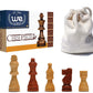 We Games French Staunton Wood Chessmen With 2.5 Inch King