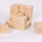 TOWO Large Wooden Soma Cube Puzzle - Brain Teaser Puzzle IQ Logic Math Puzzle for Kids and mature-themeds - Mens Gift Sets-Gift Sets for Him-Gifts for Men Who Have Everything- Stocking Fillers Stuffers