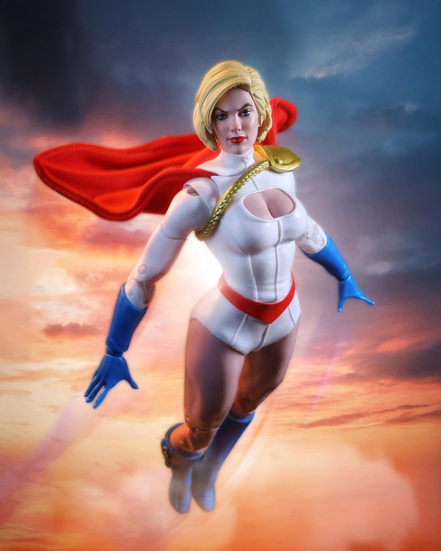 McFarlane Toys DC Multiverse Power Girl Action Figure 7in Collector Edition #31 Multicolor Plastic