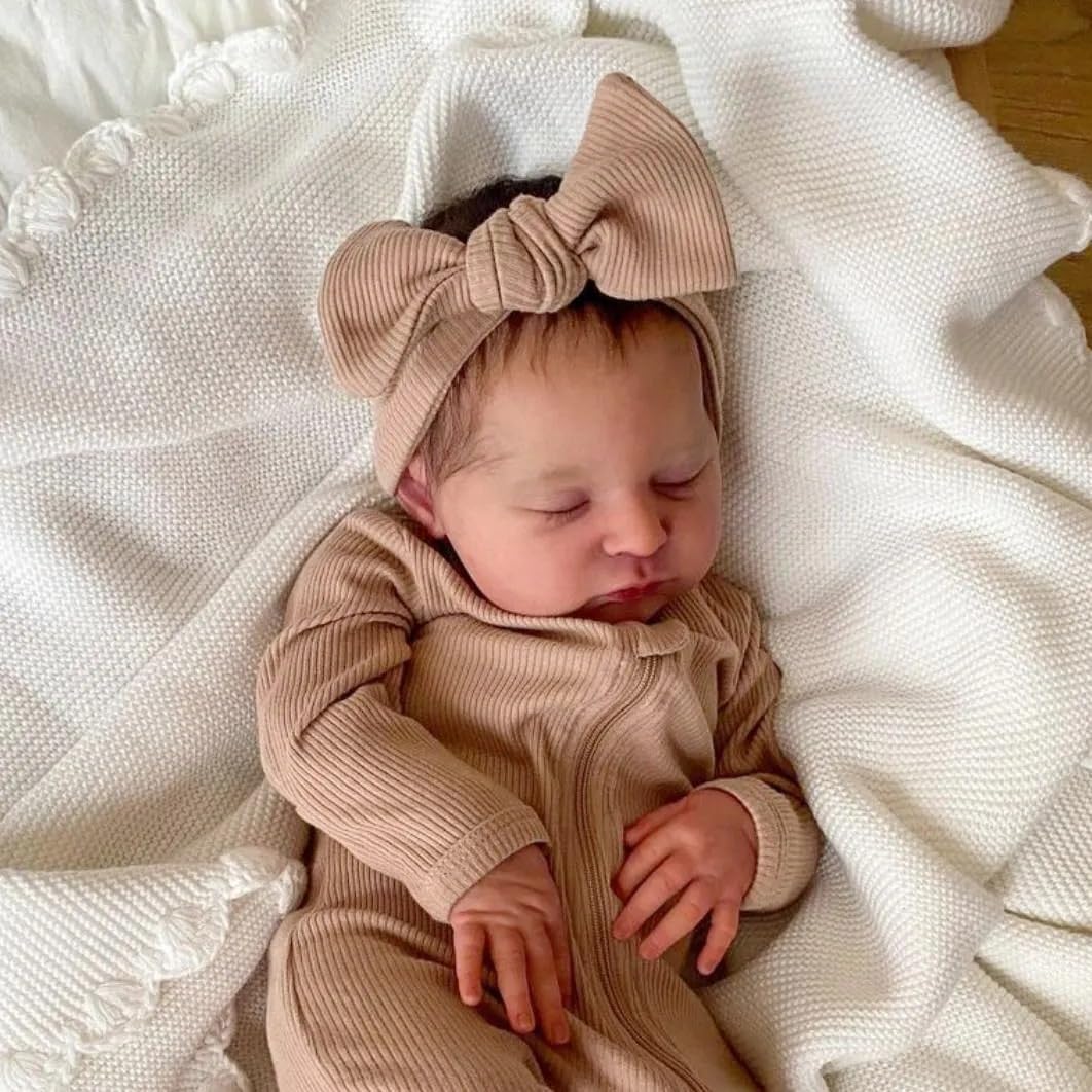 Oyesy Reborn Baby Dolls 19 Inch Lifelike Baby Dolls Cute Girls Soft Body Realistic Newborn Baby Dolls Real Life Handmade Washable Dolls For Children'S Gifts