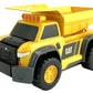 CAT Construction Toys, Truck Constructors Toy Dump Truck - Realistic Lights & Sounds + Easy Transforming + Movable Parts + Sturd