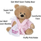 Ganz 10.5' Get Well Teddy With Pink Robe Plush