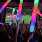 Jiahz Glow Sticks Bulk, 110 Pcs Foam Glow Sticks, Led Foam Sticks In The Dark Party Supplies With 3 Modes Colorful Flashing, Glo