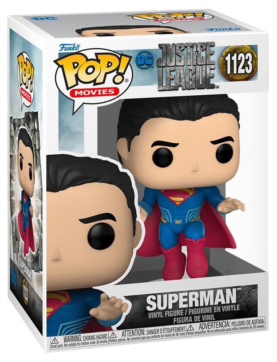 Funko Superman Funko Pop! Exclusive - Justice League - Red and Blue - Model 64927