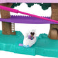Polly Pocket Doll House Playset with 2 Micro Dolls, Toy Car & 15+ Accessories, Multicolor, H32.38cm, Model HHJ06