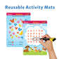 Skillmatics Educational Game - Boredom Buster, Reusable Activity Mats with Dry-Erase Marker, Gifts, Travel Toy for Kids Ages 3,