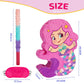 Wernnsai Mermaid Piñata-Mermaid Party Piñata With Bat And Blindfold For Girls, Kids Birthday Party Games Anniversary Celebration Classroom Activities Mermaid Themed Party Decorations (15.7’’ X 12.2’’)