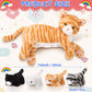 Skylety Cat Stuffed Animal Set with 4 Plush Kittens, Pink Plush Mommy Kitty, Perfect for Birthday Party Favors and Gifts, 5 Piece Assortment