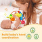 Baby Sensory Toys 0-6 3-6 Months,Infant Baby Musical Stuffed Animal Activity Soft Toys, 3+ Months Rattles Teething Toys For Babi