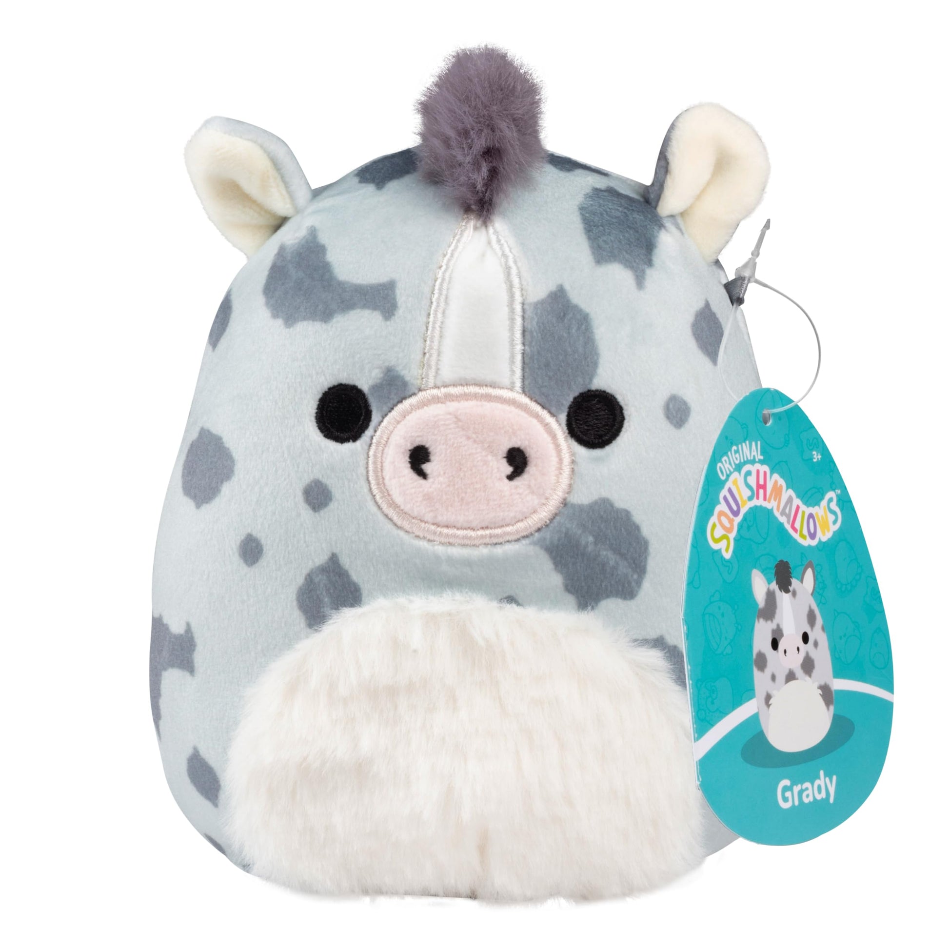Squishmallows Original 5-Inch Grady The Horse - Official Jazwares Little Plush - Collectible Soft & Squishy Mini Stuffed Animal Toy - Add to Your Squad - Gift for Kids  Girls & Boys-New