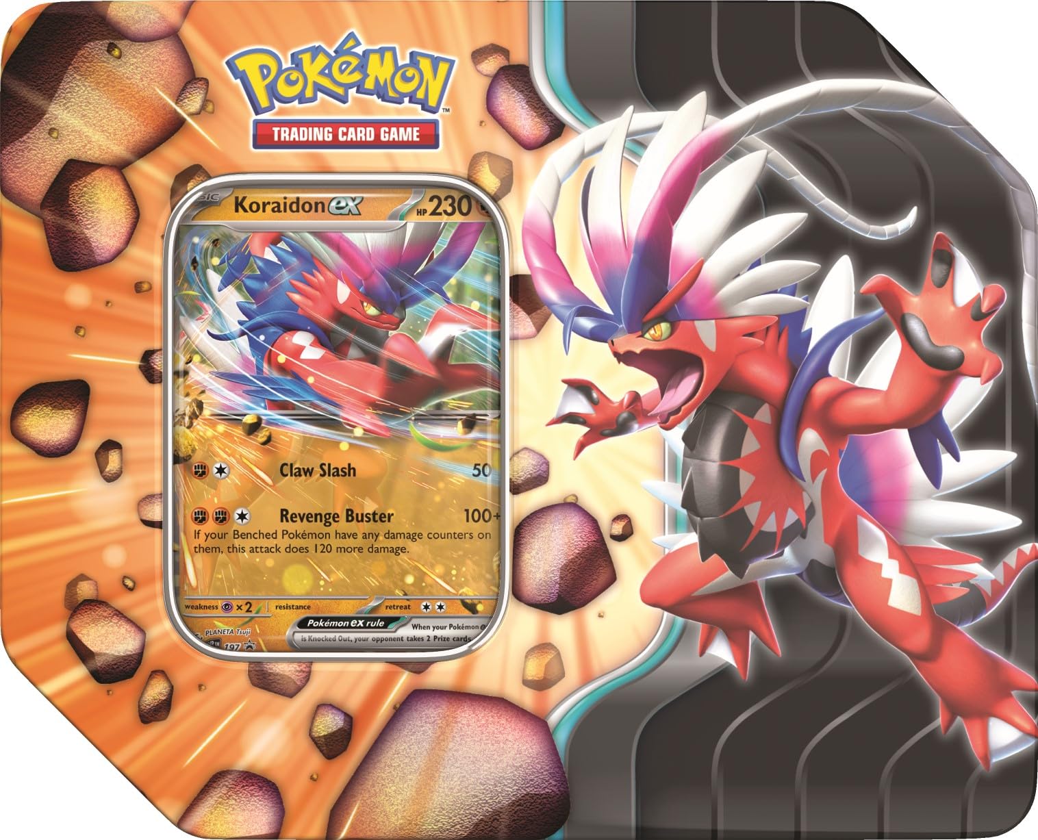 Pok  mon TCG: Slashing Legends Tin
