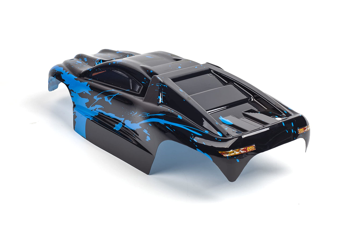 Summitlink Custom Body Muddy Blue Over Black Style Compatible For E-Revo 1/10 Scale Rc Car Or Truck (Truck Not Included) Er-Bb-0