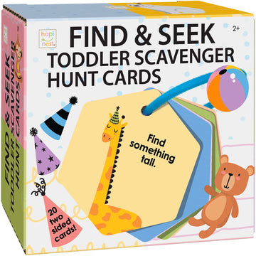 Hapinest Find And Seek Toddler Scavenger Hunt Cards Game For Kids Ages 2 Years And Up