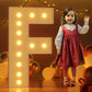 Imprsv 4Ft Marquee Light Up Letters F, Large Light Up Letters For Baby Shower Anniversary Wedding Room Decor, Letters With Light
