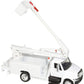 New Ray International 4200 Line Maintenance Service Truck White Long Haul Trucker Series 1/43 Diecast Model