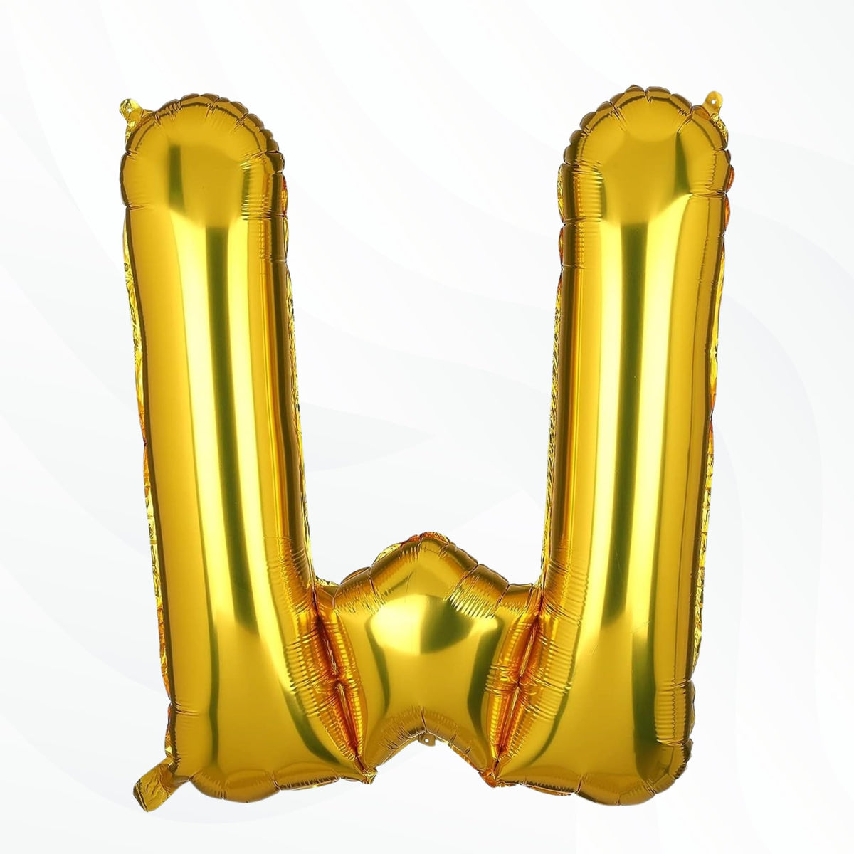 Flyloons Gold W Letter Foil Balloon Alphabets Balloons Perfect for Birthday Decoration Items, Anniversary, Bachelorette, Wedding