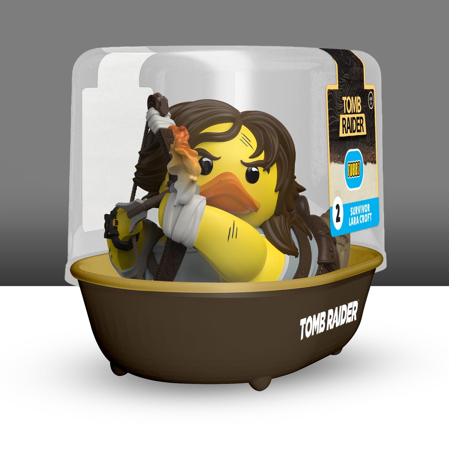 Tubbz First Edition: Tomb Raider - Survival Lara Croft Cosplaying Rubber Duck Vinyl Figure