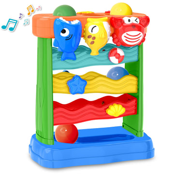Aurotops Toys For 1 2 3 Years Old Boys Girls, Toddler Musical Toys For 6-12-18-24 Months, Interactive Toys With Light & Sound, Montessori Toys, Christmas Birthday Gifts For Baby Age 1-2 Years Old